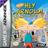 Hey Arnold! The Movie GameBoy Advance US box art